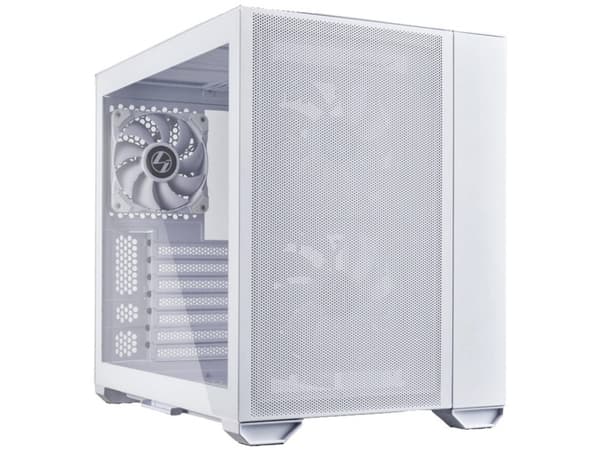 Lian Li O11 AIR MINI WHITE Mini-tower Gaming-kabinet, Kabinet Hvid Vit