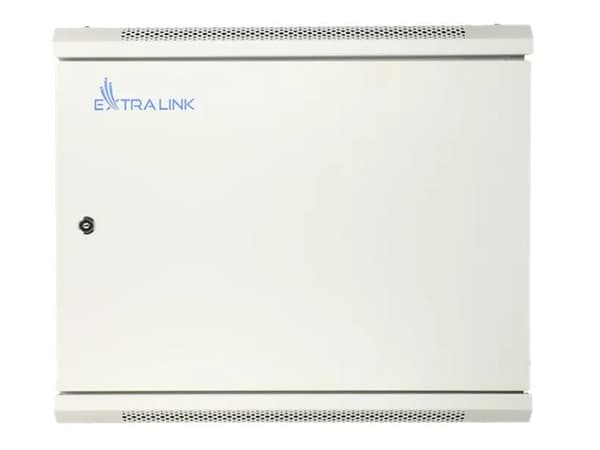 Extralink ASP - Rack skap - 600x450 mm - veggmonterbar - grå - 9U - 19"