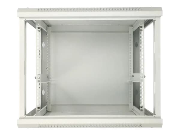 Extralink - Skap - 600x600, ASP, metal door - veggmonterbar - grå - 9U - 19"