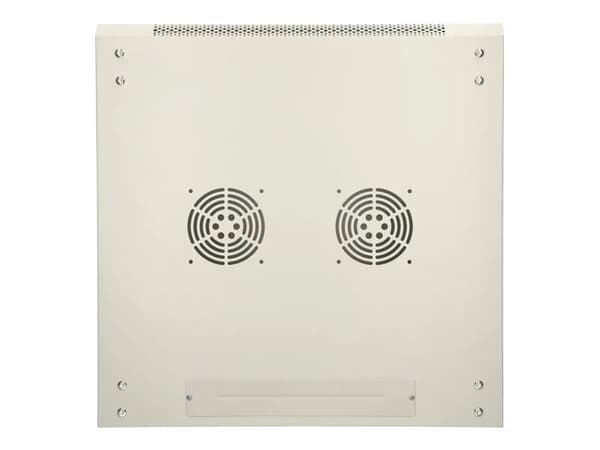 Extralink - Skap - 600x600, ASP, metal door - veggmonterbar - grå - 9U - 19"