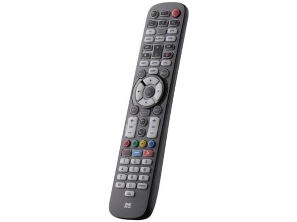 One For All Essential 6, DVD/Blu-ray, IPTV, Ljudlimpa, TV, IR trådlös, Tryckknappar, Svart