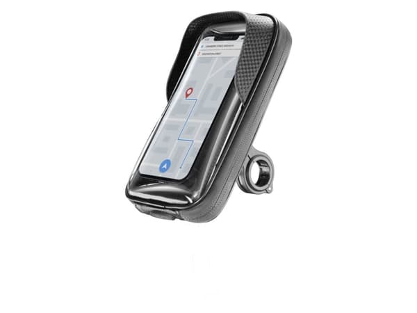 Cellular Line Rider Shield - Sykkelholder for mobiltelefon - inntil 6,7" - svart