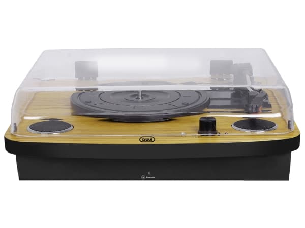 Trevi TT 1022 BT, Direktedrevet platespiller, Sort, Tre, Tre, 33,45,78 RPM, 6 W, AC