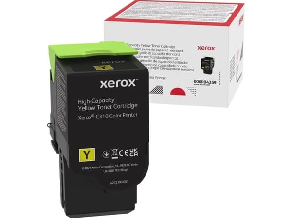 Xerox - Høykapasitets - gul - original - tonerpatron - for Xerox C310/DNI, C310/DNIM, C310V_DNI