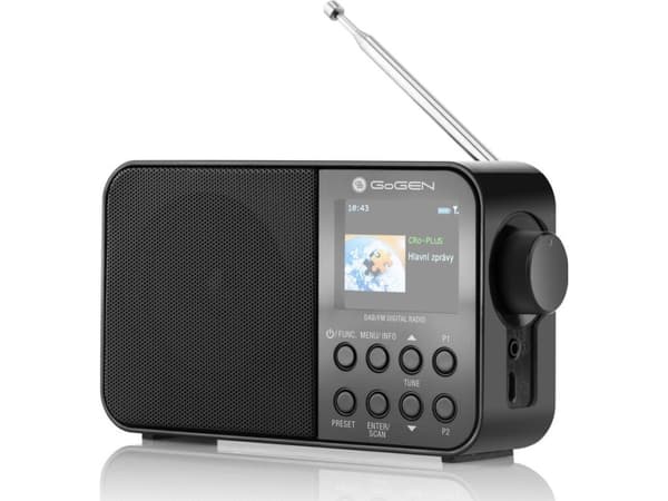 GoGEN radio Gogen DAB500BTC portable radio black