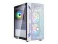 Pikkukuva 2 / 5: Silverstone FARA H1M PRO, Tower, PC, Valkoinen, mikro ATX, Mini-DTX, Mini-ITX, Muovi, Terästä, Karkaistu lasi, Multi