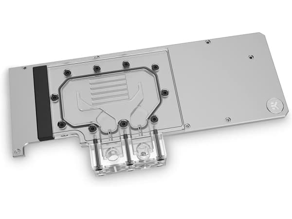 EK Water Blocks 3831109843550, Bakre platta, Akryl, Koppar, Svart, Grå, 3-pin, 1/4", Grafikkort
