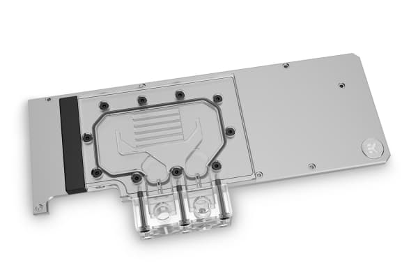 EK Water Blocks 3831109843550, Bakre platta, Akryl, Koppar, Svart, Grå, 3-pin, 1/4", Grafikkort