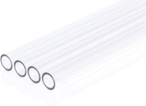 Alphacool 18633, Slangesett, Polyetylentereftalat-glykol (PETG), Gjennomsiktig, 14 mm, 80 mm, 58 g