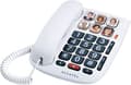 Miniatyrbilde 2 av 2: Alcatel TMAX 10, Analog telefon, Kablet håndsett, Høyttalertelefon, Hvit