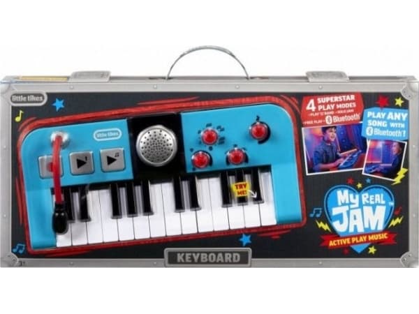 Little Tikes My Real Jam Keyboard, Lekestudiosett (DJ), 3 år, AA, Flerfarget