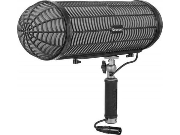 Saramonic Windshield with Saramonic VWS holder for shotgun microphones