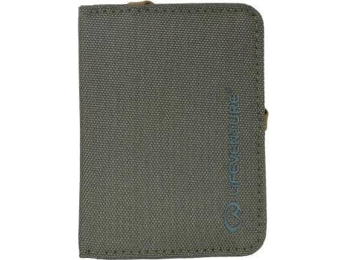 Lifeventure RFID Card Wallet, Recycled, Olive