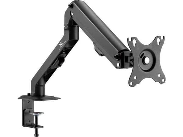 Universal skrivebordsophæng til skærm Maclean, gasfjeder 17"-27" 7kg, VESA 75x75,100x100, MC-906
