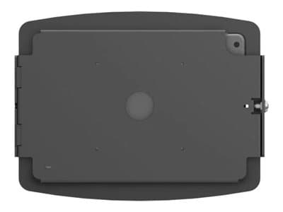Compulocks iPad 10.2" Space Enclosure Wall Mount - Innhegning - for nettbrett - låsbar - høyverdig aluminium - svart - skjermstørrelse: 10.2" - monte