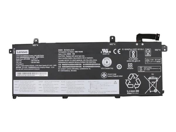 LG Chem L18L3P73 - Kannettavan tietokoneen akku - Litiumioni - 3-kennoinen - 4372 mAh - 51 Wh - FRU - ThinkPad L13 Yoga Gen 3:lle; P14s Gen 1; P14s G