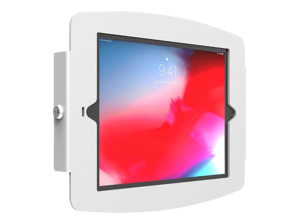 Compulocks 102IPDSW, 25,9 cm (10.2"), Apple iPad 10.2 (2019), Valkoinen, Alumiini, Avain, 100 x 100 mm