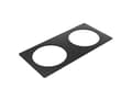 Miniatyrbilde 3 av 5: Kondator Twin - Powerdot - ramme - 2 moduler - sort