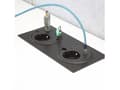 Miniatyrbilde 5 av 5: Kondator Twin - Powerdot - ramme - 2 moduler - sort