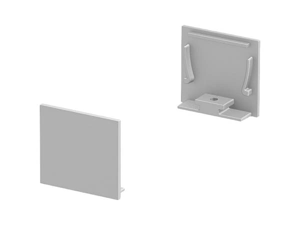 SLV 1000565, Endestykke, Aluminium, Aluminium, IP20, 35 mm, 10 mm