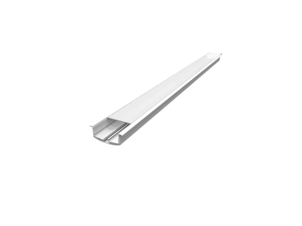 SLV GRAZIA 60, Profiili, Katto/seinä, Valkoinen, Alumiini, IP20, 86 mm