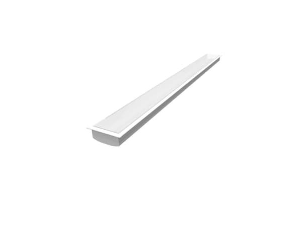 SLV GRAZIA 60, Profiili, Katto/seinä, Valkoinen, Alumiini, IP20, 86 mm