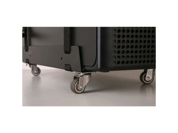 Techly ICA-CS 61, Bordmontert, Desktop, 20 kg, Sort, Vertikal, 4 hjul