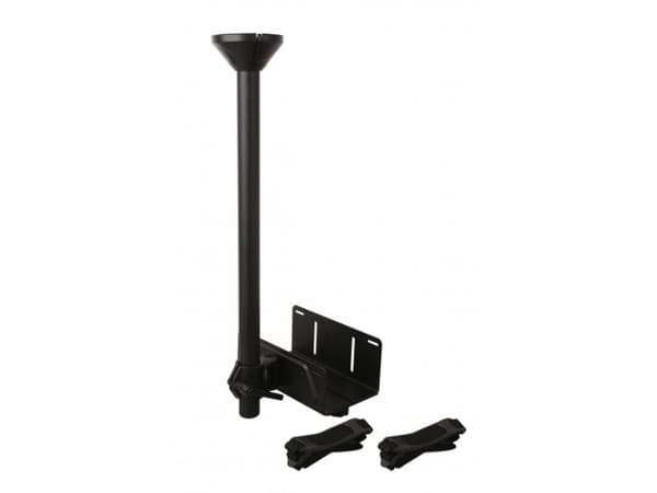 Techly ICA-CS 63, Bordsmonterad CPU-hållare, Skrivbord, 20 kg, Svart, Stål, Vågrät