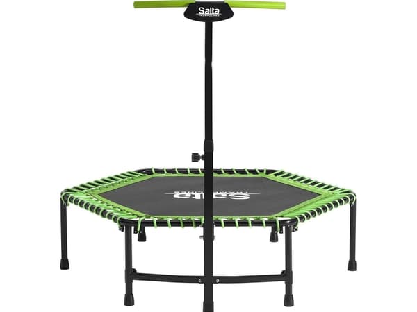 Salta 5357G, Trampoline over bakken, Rektangulær, 110 kg, 5 år, Sort, Grønn