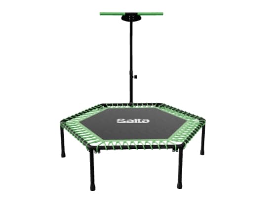 Salta 5357G, Trampoline over bakken, Rektangulær, 110 kg, 5 år, Sort, Grønn