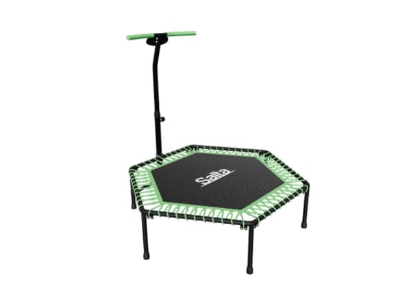 Salta 5357G, Trampoline over bakken, Rektangulær, 110 kg, 5 år, Sort, Grønn