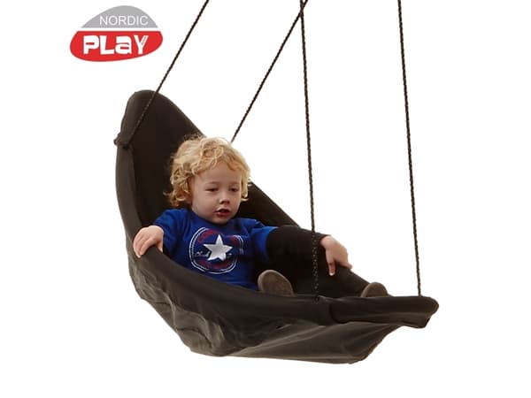 NORDIC PLAY Kanogynge sort 153 x 54 cm (805-410)