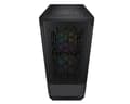 Miniatyrbild 5 av 5: Cougar MX430 Air RGB - Tower - ATX - genomskinlig sidopanel (härdat glas) - ingen strömförsörjning - svart - USB/ljud