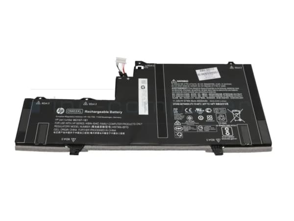 HP - Batteri för bärbar dator - litiumjon - 3-cells - 4.935 Ah - 57 Wh - för P/N: 1EN99EA, 1EP01EA, 1XJ45UC#ABL, 1YP96EC#ABA, 1YP96ECR#ABD, 3WQ21EC#A