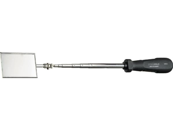 Stahlwille 12920N TELESKOOPPINEN PEILI, PYÖREÄ Tarkastuspeili Voidaan vetää ulos Peilin koko: (L x K) 65 mm x 43 mm