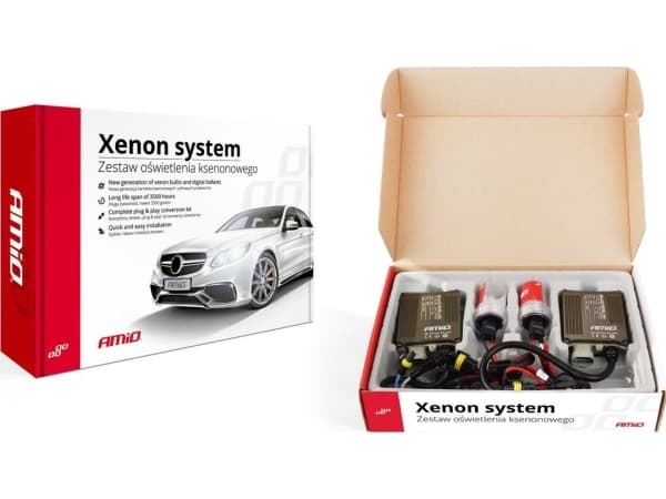 Amio S1068 canbus h7 6000k kit