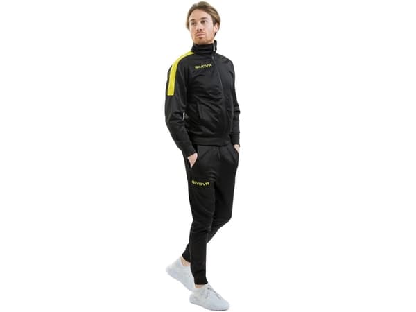 Dres Givova Tuta Revolution czarno-żółty TR033 1007 S