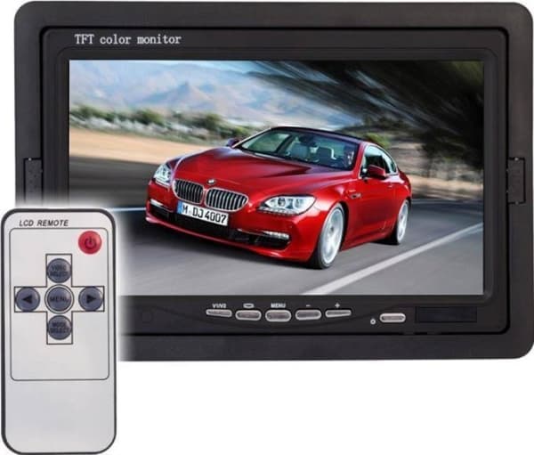 CGAuto PARKERINGSREFERENSKAMERA Trådlös nattläge LCD7" AK307