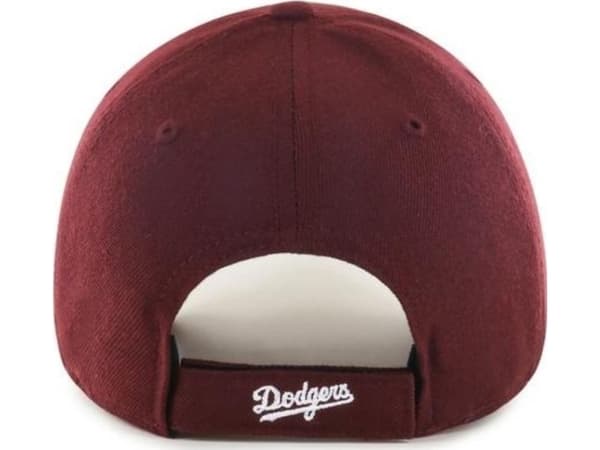 47 Brand Czapka z daszkiem MLB LOS ANGELES DODGERS '47 MVP bordo