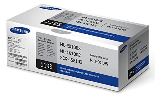 Samsung MLT-D119S - Svart - original - tonerpatron - for ML-1610, 1615, 1620, 1625, 2010, 2015, 2510, 2570, 2571; SCX-4321, 4521