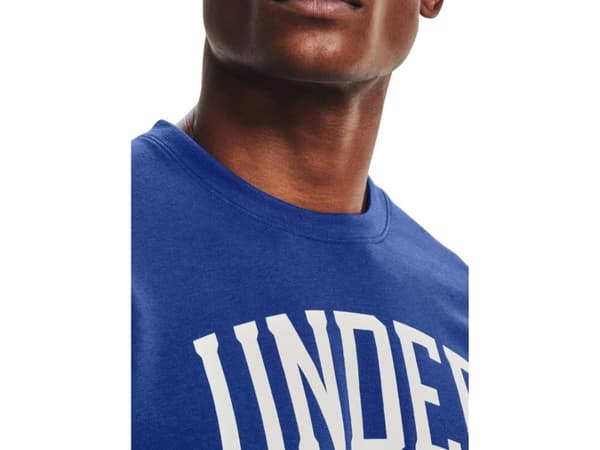 Under Armour Under Armour Rival Terry Crew 1361561-432 Niebieskie M