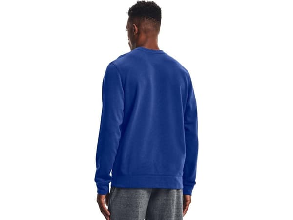 Under Armour Under Armour Rival Terry Crew 1361561-432 Niebieskie M