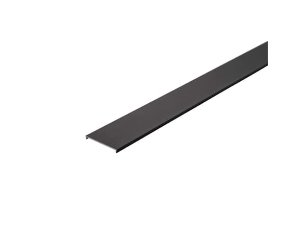 SLV GRAZIA 60, Skärm för ljusskena, Innertak/vägg, Svart, Gjuten aluminium, IP20, 65 mm
