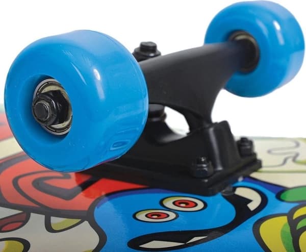 Schildkrot skateboard Schildkrot Slider Monster skateboard, fargerikt 510642