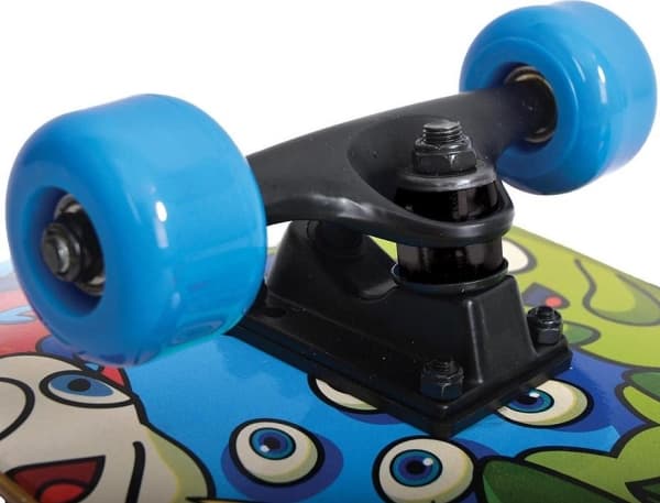 Schildkrot skateboard Schildkrot Slider Monster skateboard, fargerikt 510642
