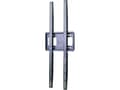 Miniatyrbilde 4 av 5: EDBAK PWB3 Universal Fixed Wall Mount - Monteringssett (veggmontering) - for flatpanel - stål - svart, RAL 9005 - skjermstørrelse: 32"-60" - veggmont