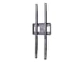 Miniatyrbilde 1 av 5: EDBAK PWB3 Universal Fixed Wall Mount - Monteringssett (veggmontering) - for flatpanel - stål - svart, RAL 9005 - skjermstørrelse: 32"-60" - veggmont