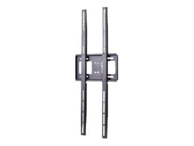 EDBAK PWB3 Universal Fixed Wall Mount - Monteringssett (veggmontering) - for flatpanel - stål - svart, RAL 9005 - skjermstørrelse: 32"-60" - veggmont Sort