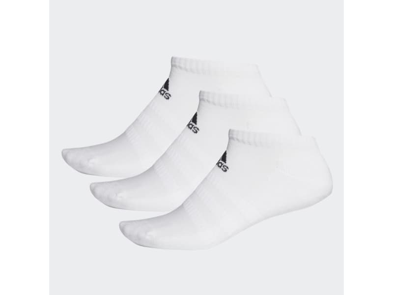 Adidas DZ9384, Hälsockor, Vit, Alla, Unisex, Black, Ankellånga