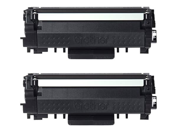 Brother TN2420 TWIN - 2-pack - Høy ytelse - svart - original - tonerpatron - for Brother DCP-L2510, L2530, L2537, L2550, HL-L2350, L2370, L2375, MFC-